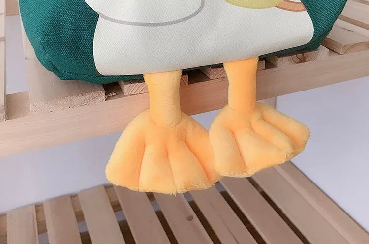 Tote Bag Canard Fleur Vert