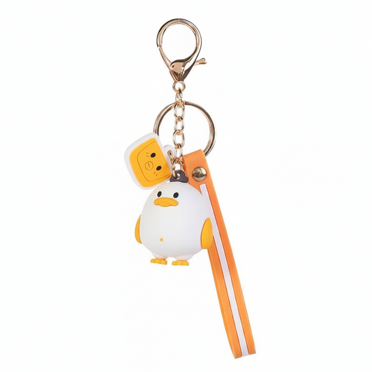 Porte-Clés Canard Blanc