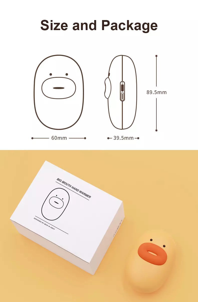 Batterie Externe et Chauffe-Mains Canard
