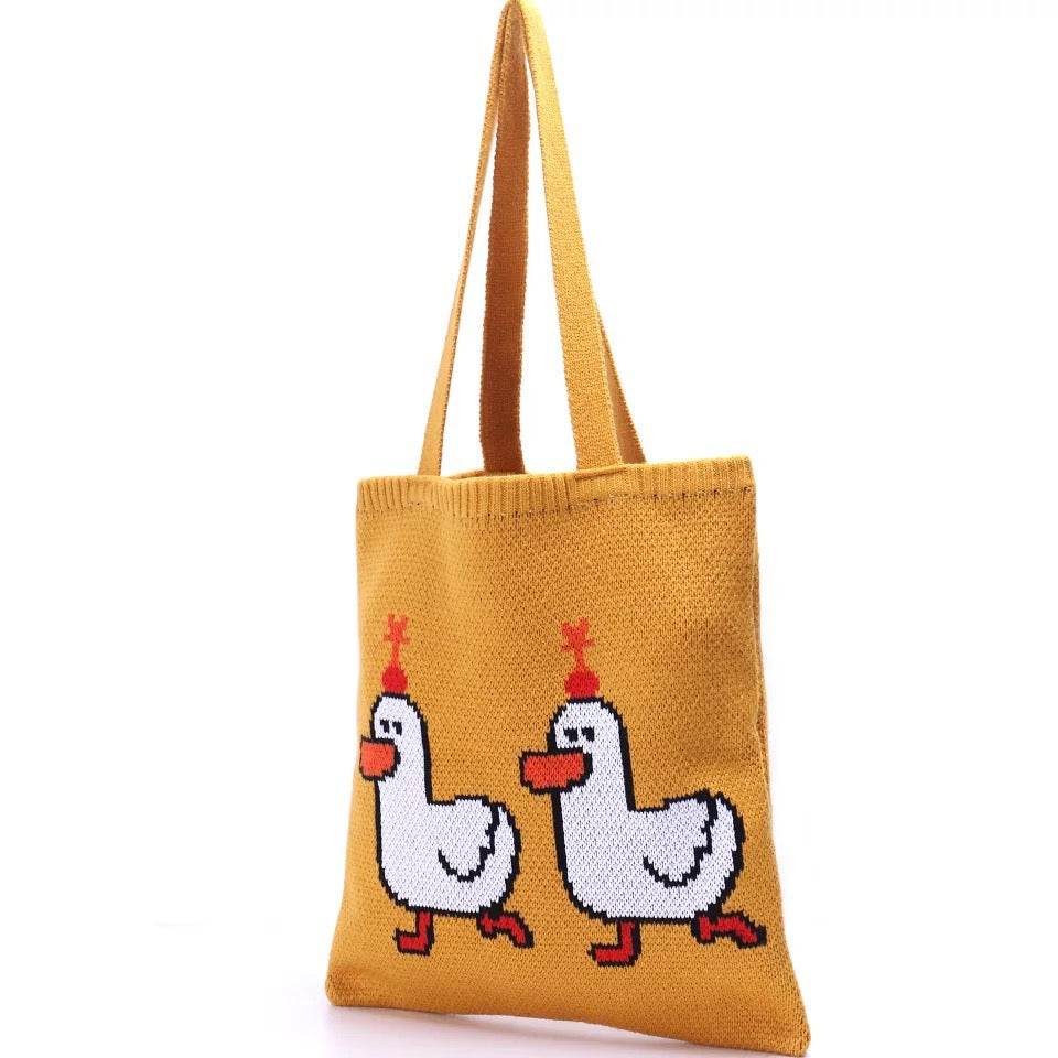 Tote Bag Canard Jaune