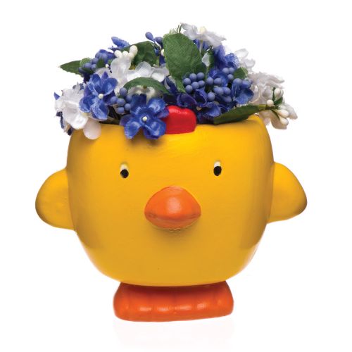 Pot de fleurs Poussin