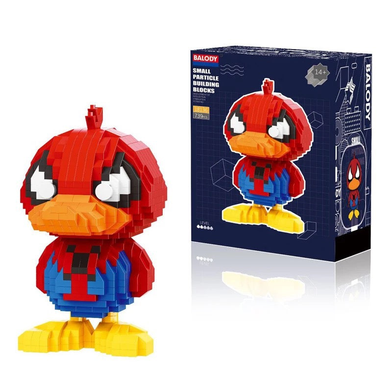 Block de Construction Canard Super-Héros