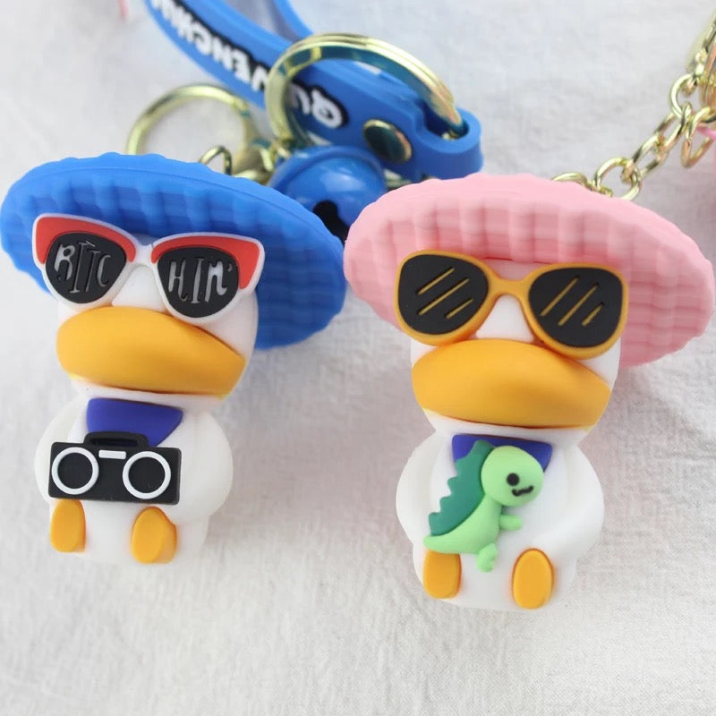 Porte Clés Canard Vacances Dino
