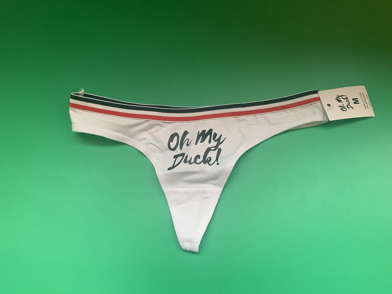 String Oh My Duck Blanc