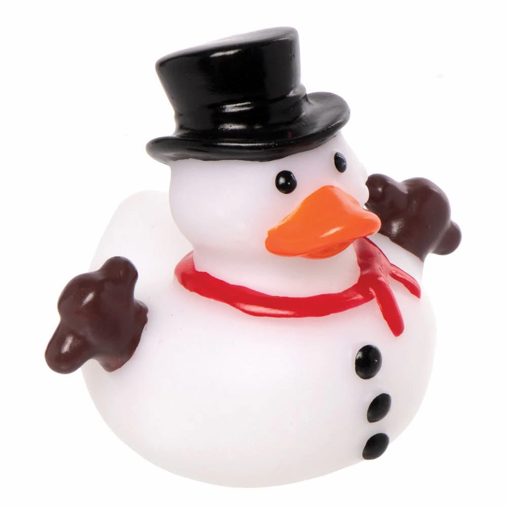 Mini Canard Bonhomme de Neige