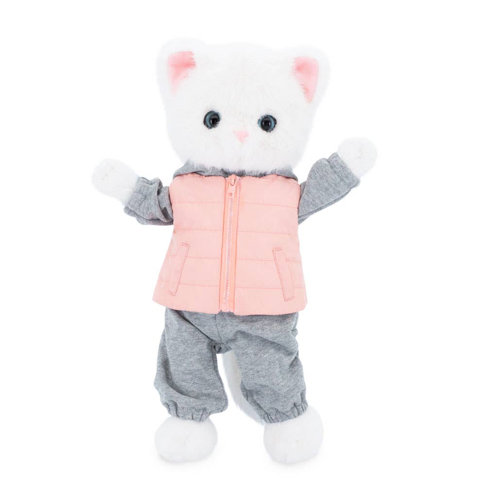 Peluche, Lucky Kitty, Lucky Sophie : Promenade sportive 38 cm, dès 3 ans