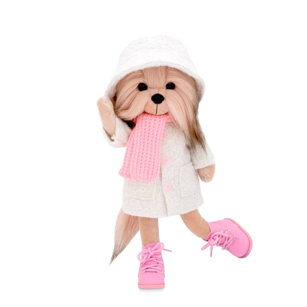 Poupée chien Lucky Yoyo : Mode Hiver-38cm