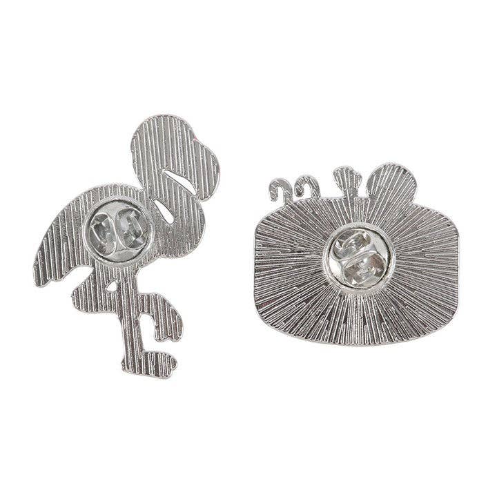 Pin’s Dead Cool Summer - Squelette et Flamant