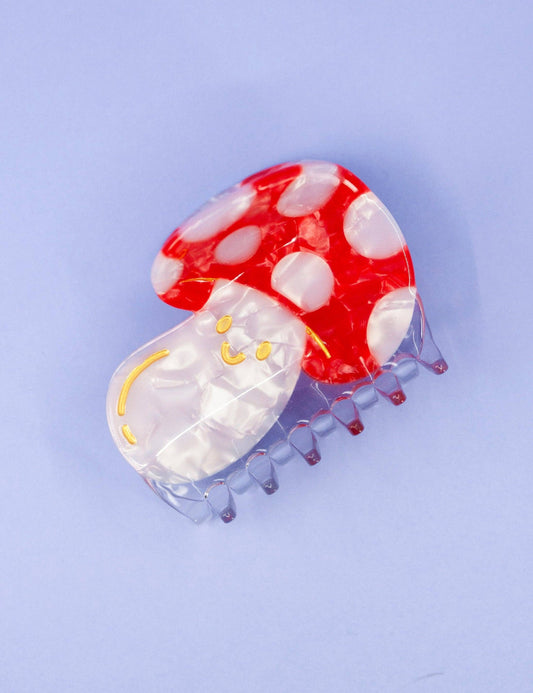 Pince à cheveux – automnale cottagecore champignon kawaii | Joanna Behar – vue 1