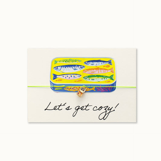 Carte-bracelet Mettons-nous à l'aise !