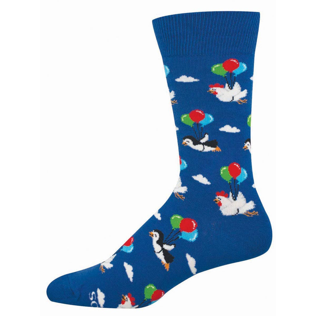 Chaussettes Poulet et Pingouin "Je peux voler!"