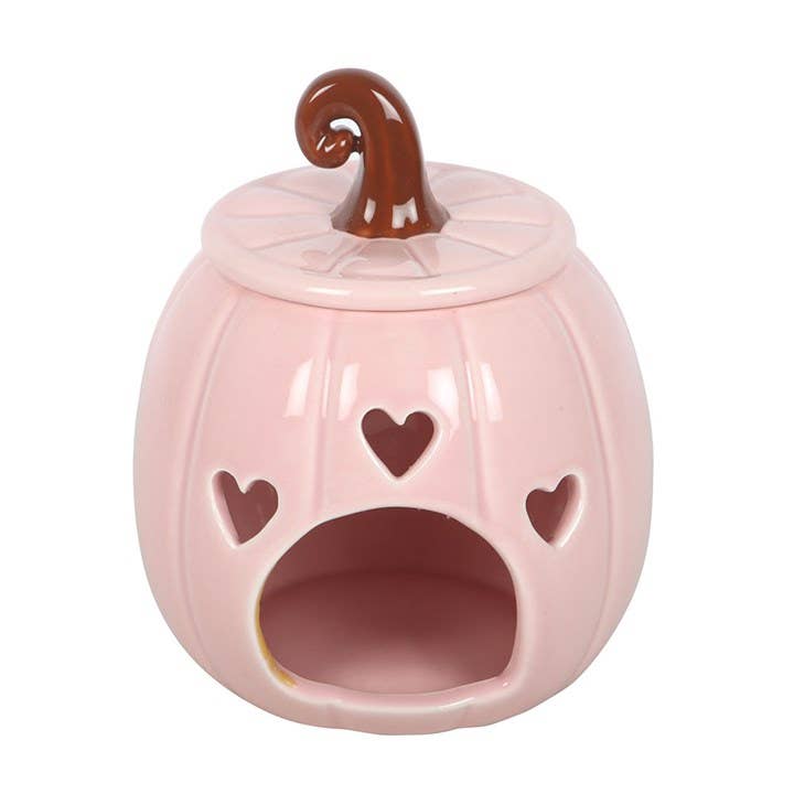 Brûle-parfum automnal citrouille rose m