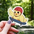 Autocolant Skater Chick