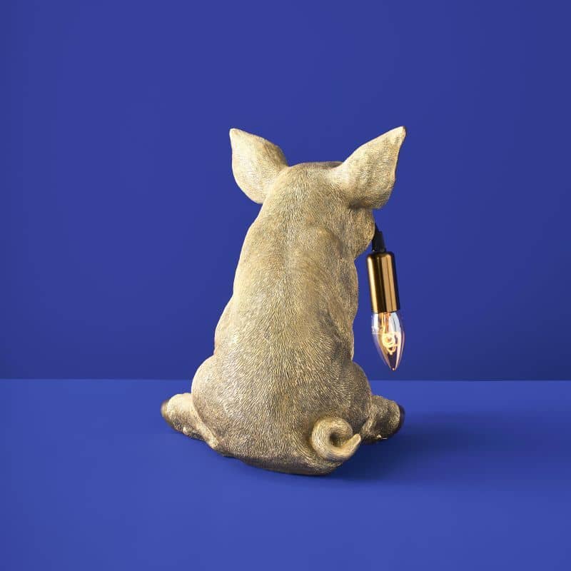 Golden Pig Table Lamp
