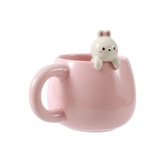 Tasse mit Hasenfigur