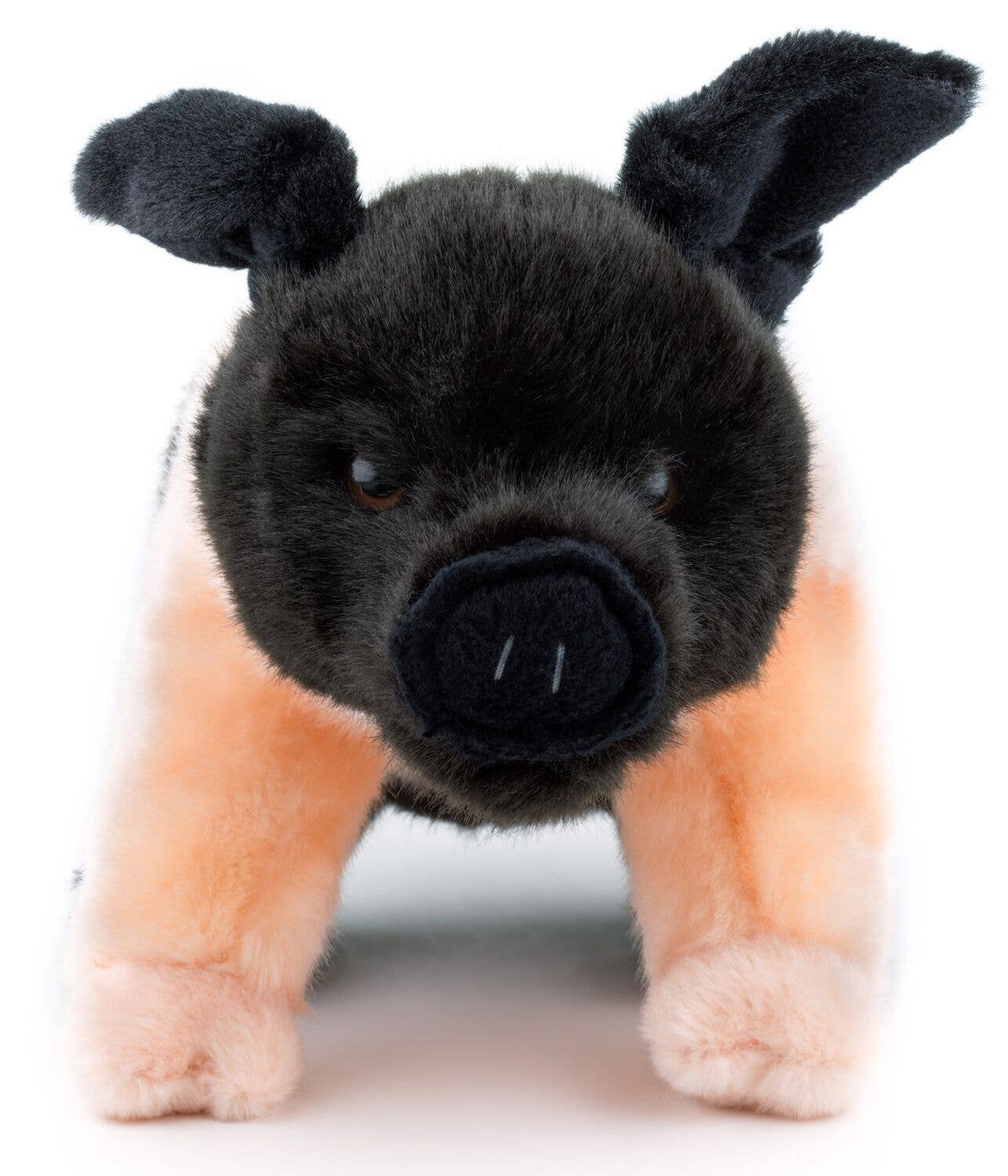 Cochon de selle pêcheur - Jouet en peluche 25 cm (longueur) Uni Toys
