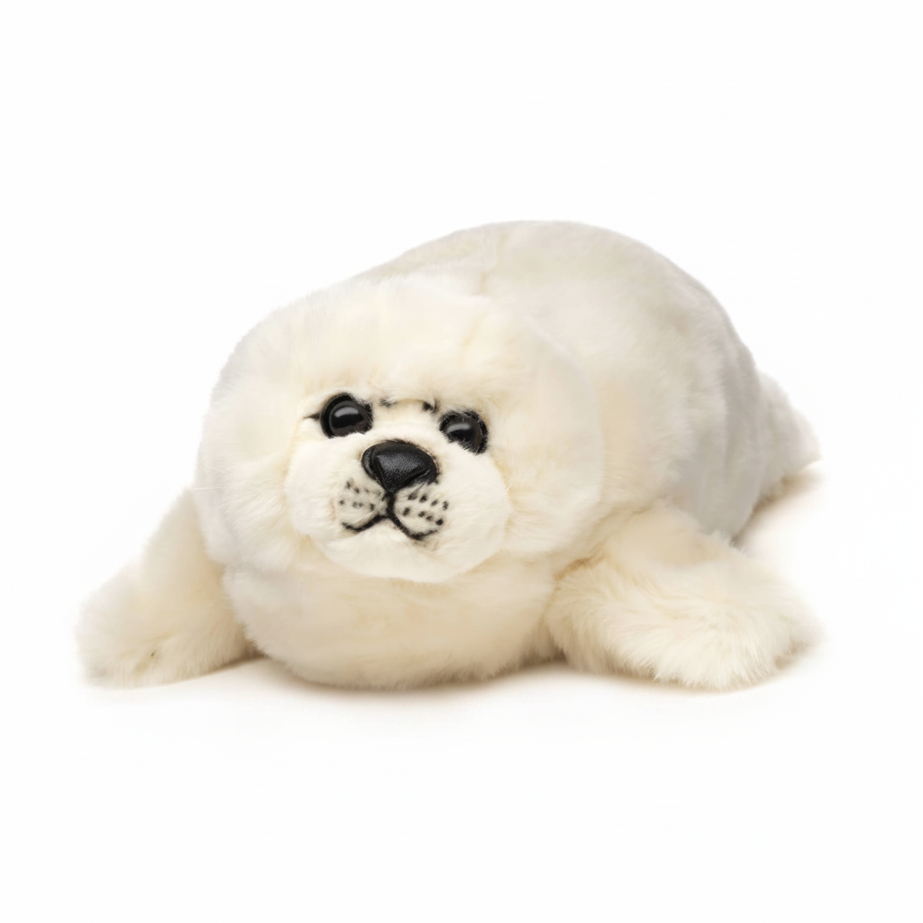 Peluche Phoque blanc Uni Toys