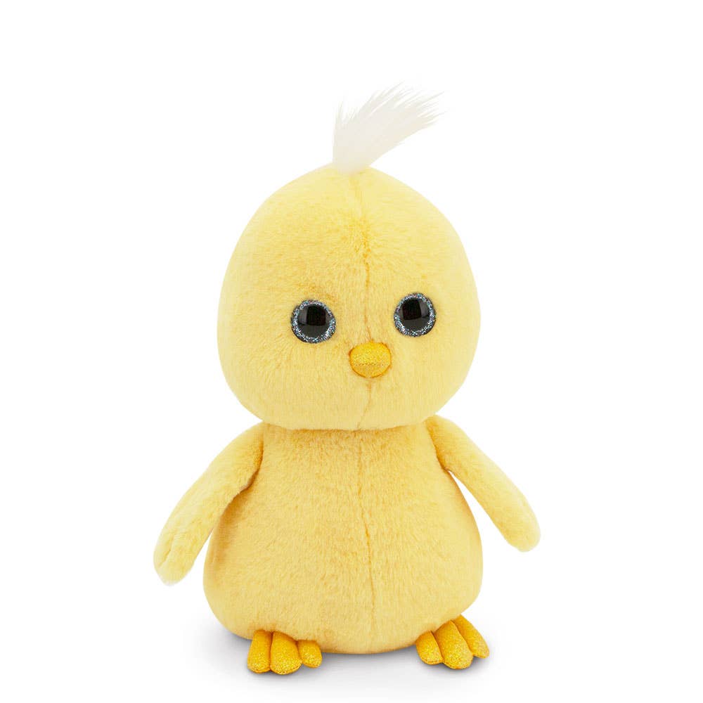 Peluche Orange Life Fluffy le Poussin jaune (22cm)