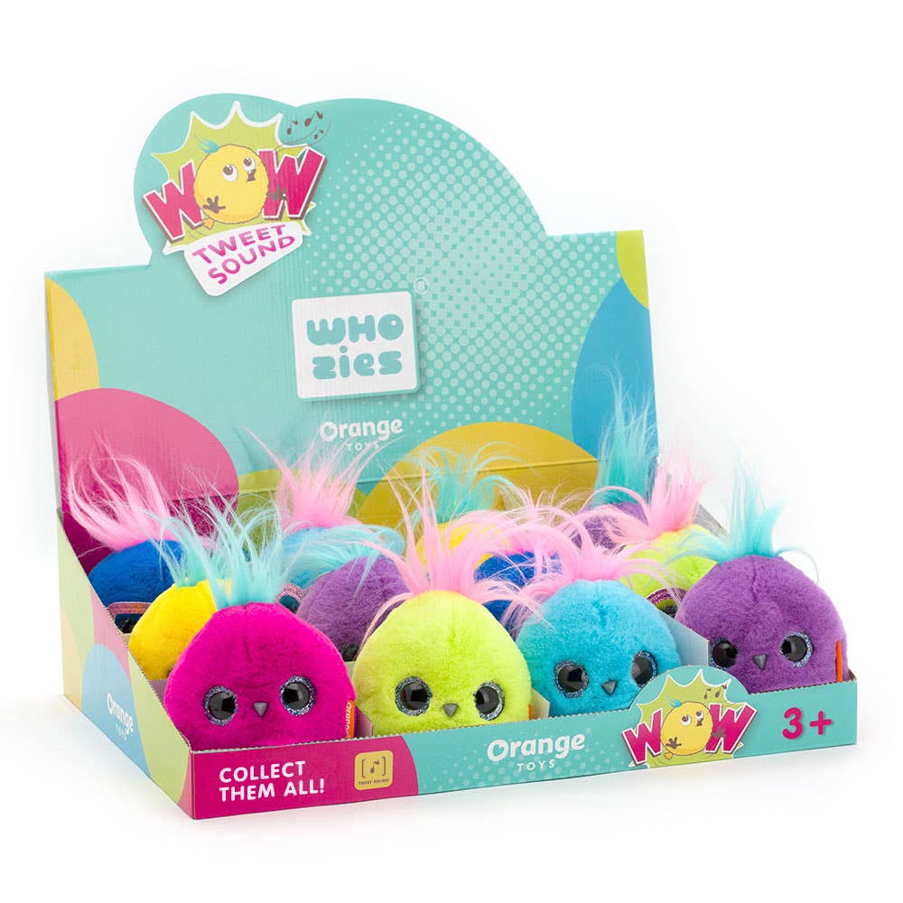 Peluche Whozie avec Décoration, 13 cm