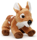 Peluche faon - 15 cm (longueur) - peluche Uni Toys