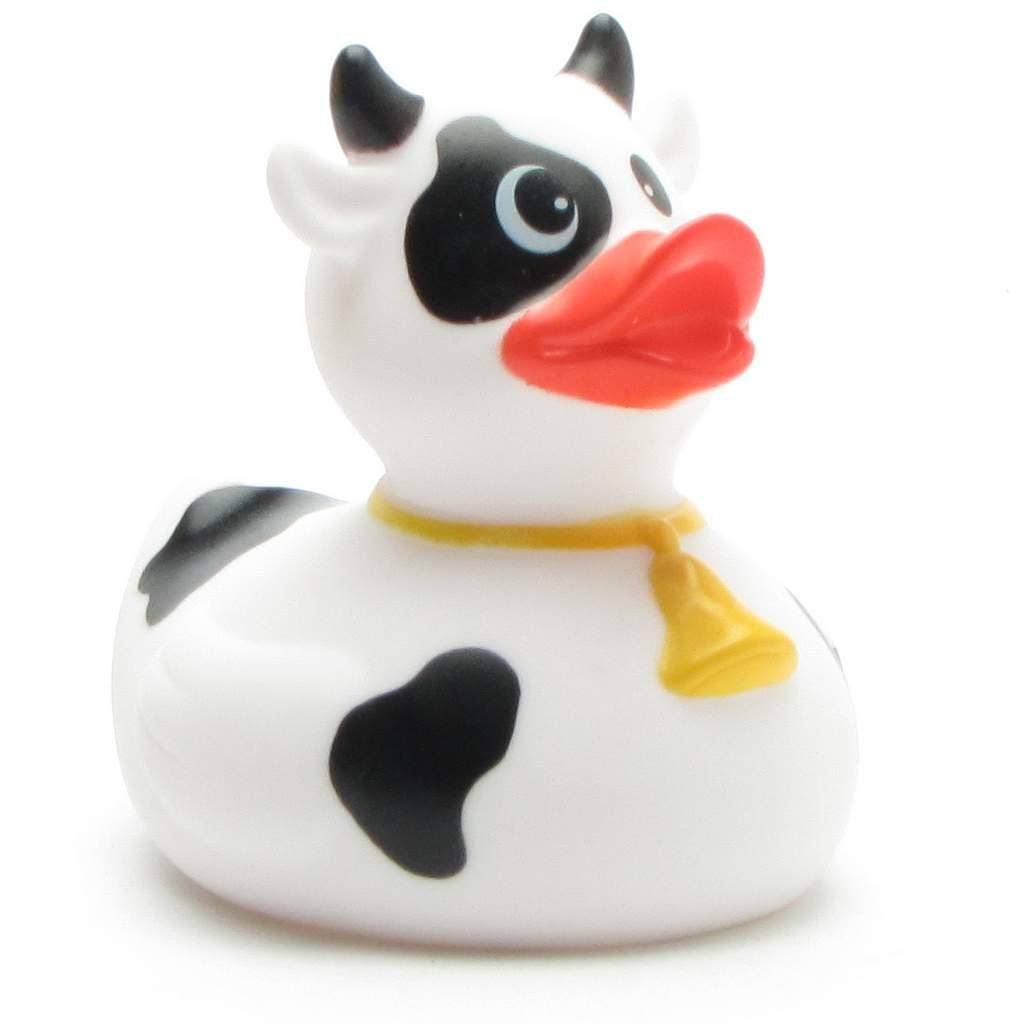 Canard Vache noire et blanche Duckshop CoinCaillerie