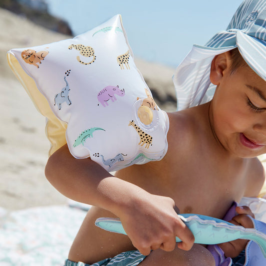Arm Bands - Multicolor - Wild Life - 2/6 Years