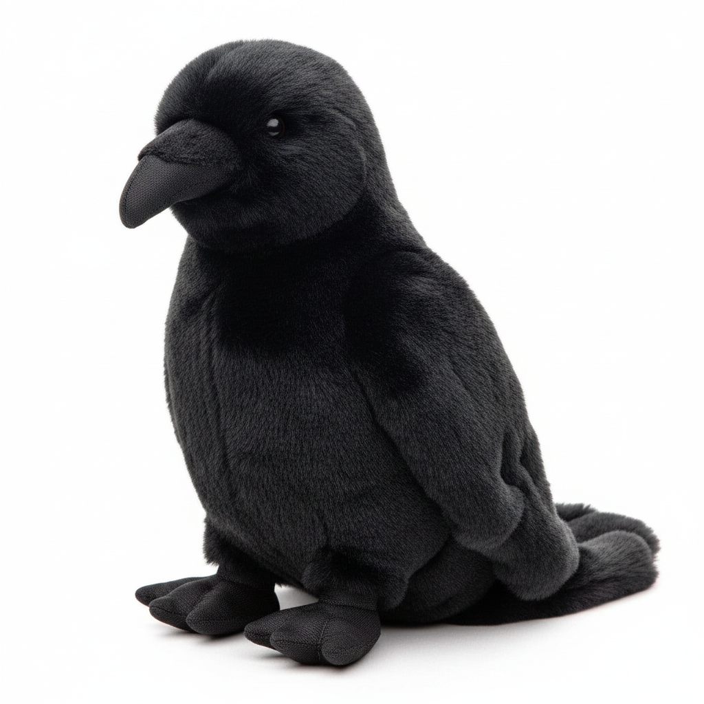 Peluche Corbeau Uni Toys