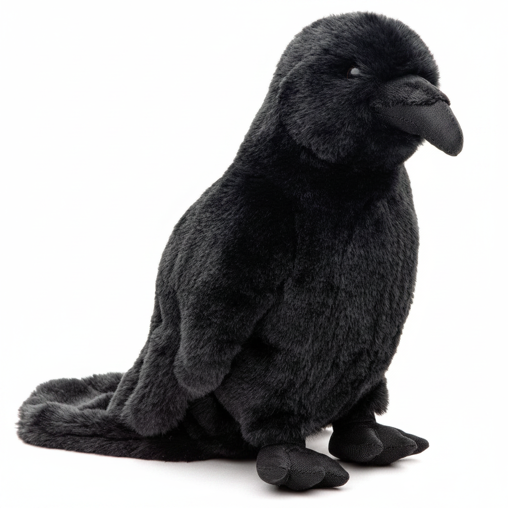 Peluche Corbeau Uni Toys