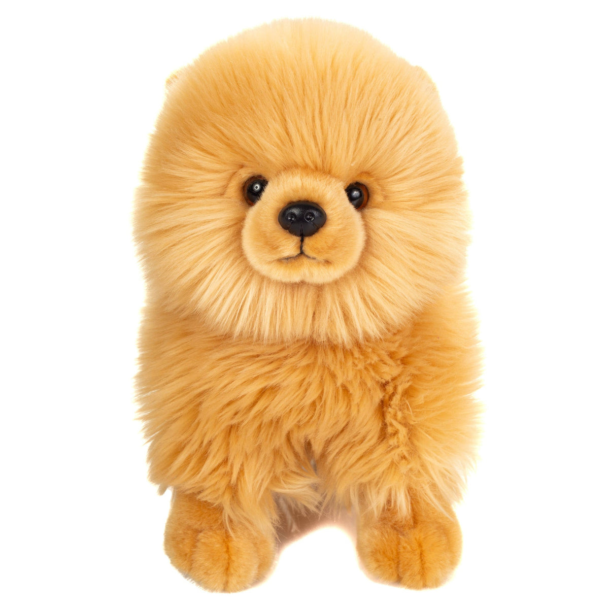 Peluche Spitz nain doré Teddy Hermann 23 cm - vue supplémentaire