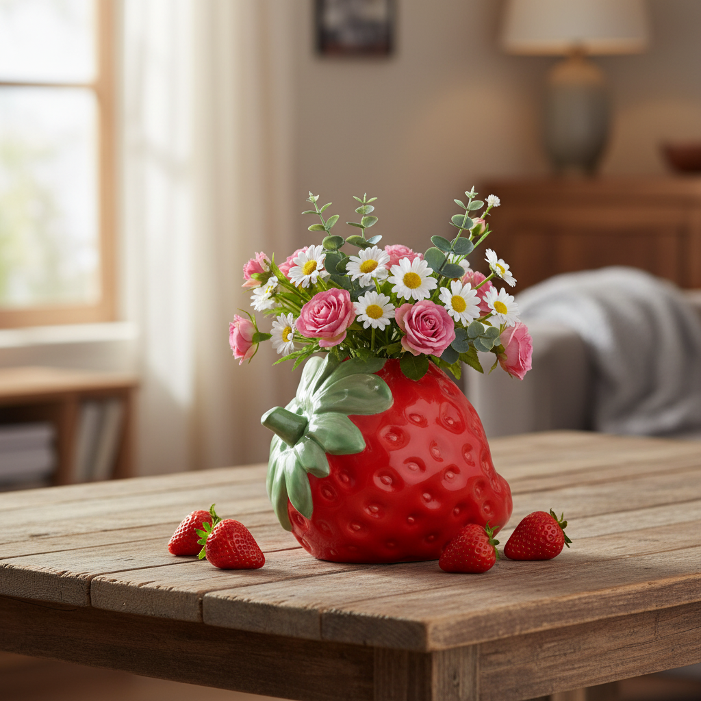 Petit Vase Fraise