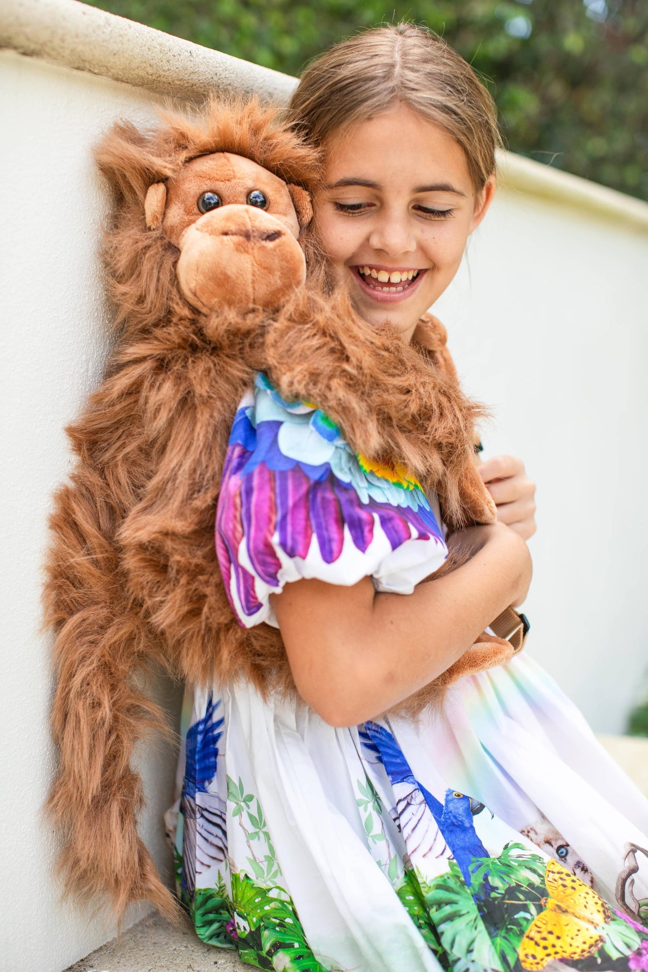 Sac à dos Peluche enfant Singe - Wild & Soft
