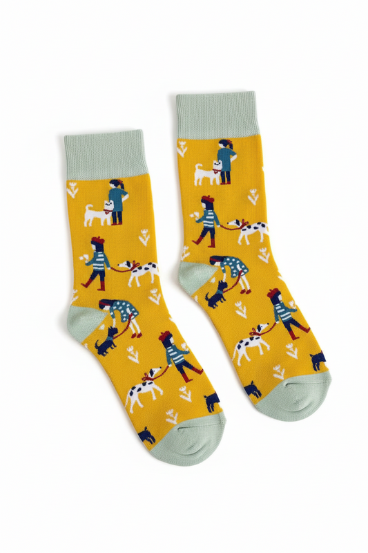 Chaussettes Promenade avec son Chien