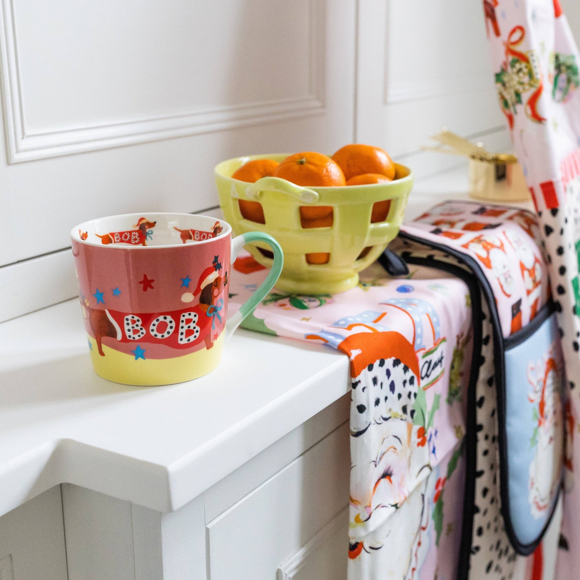 Mug Teckel Bob « Bells on Bob’s Tail Ring »