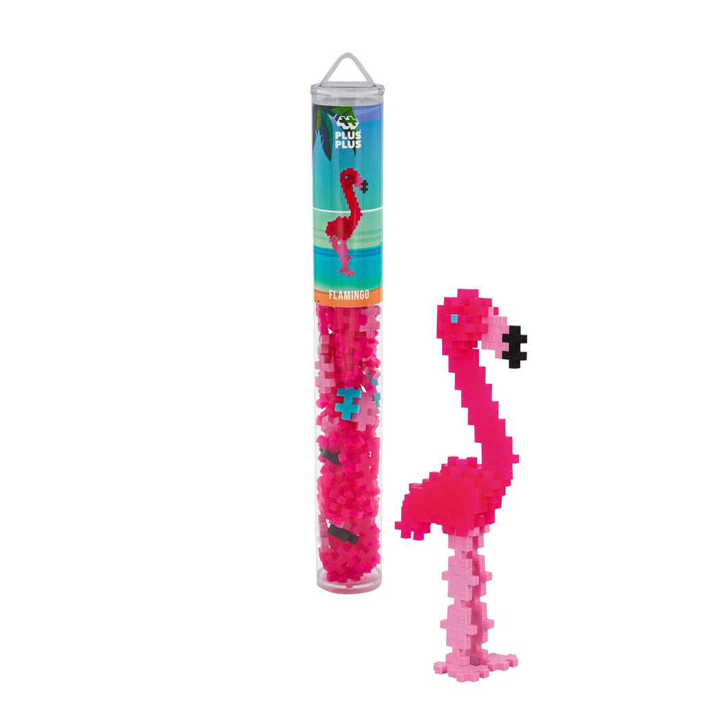 tube 100 pcs animaux jeu de construction plus plus
