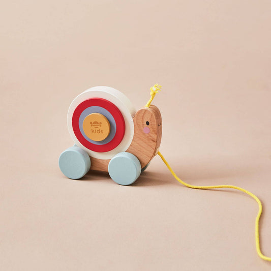 Jouet en Bois en Forme D'escargot pour Enfants Just Bee Kids