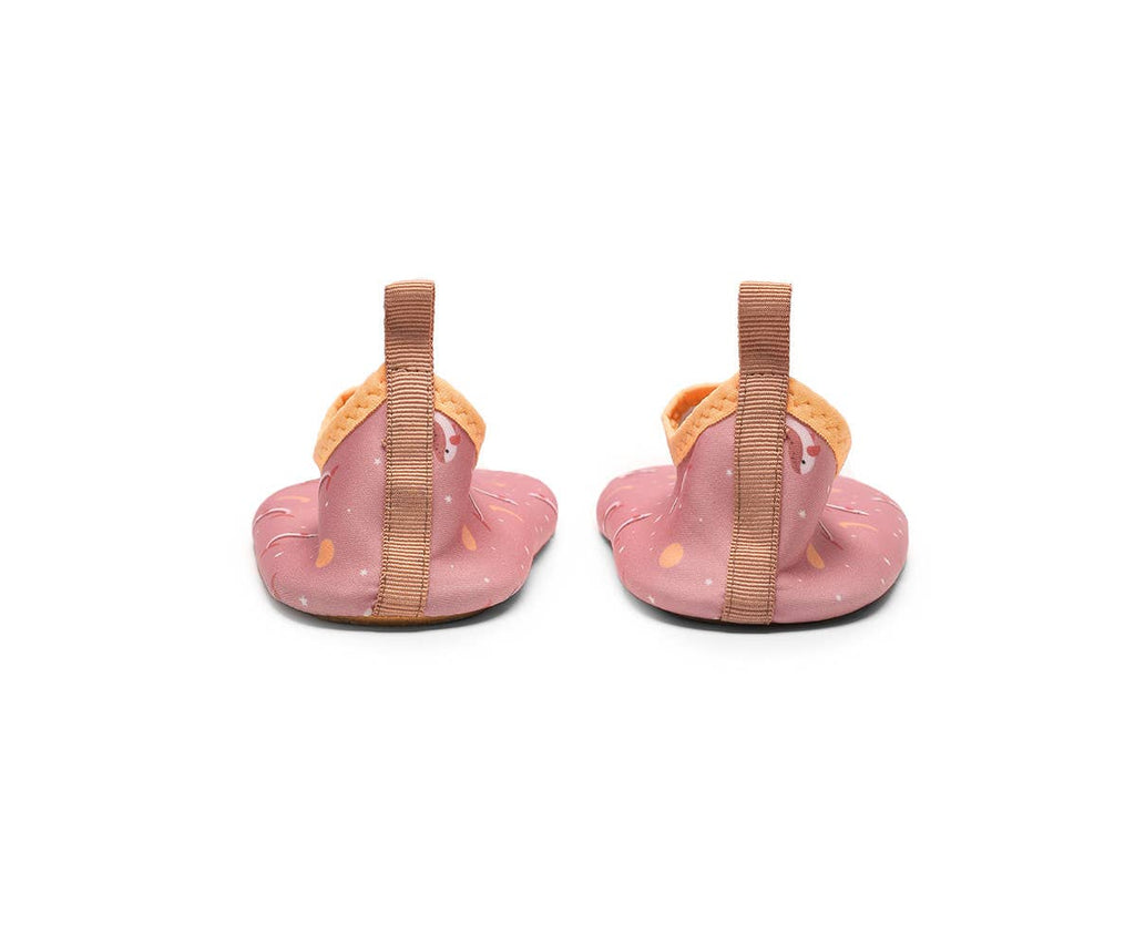 Chaussons aquatiques Enfant Baleines - Rose