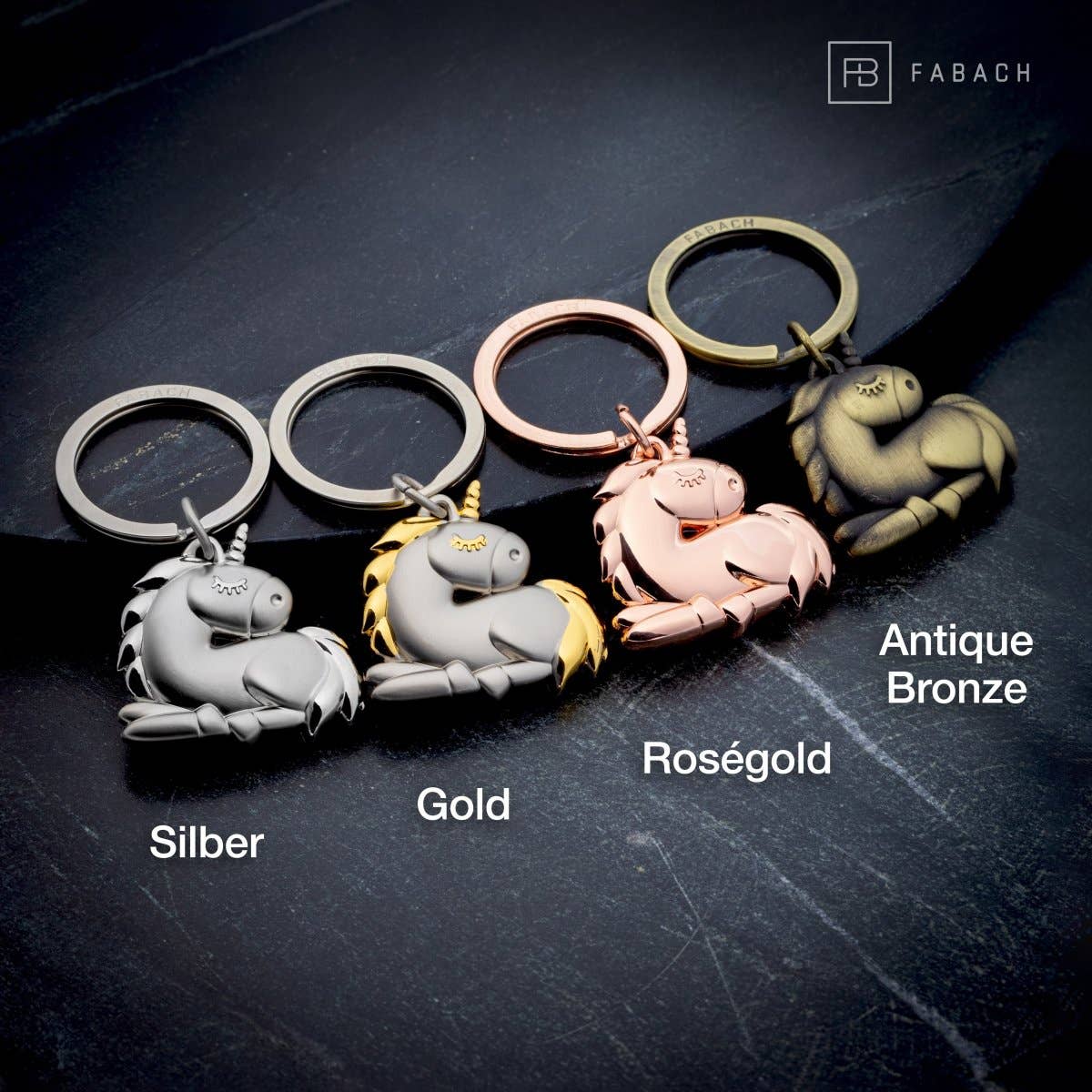 porte cles licorne sleepy fabach 