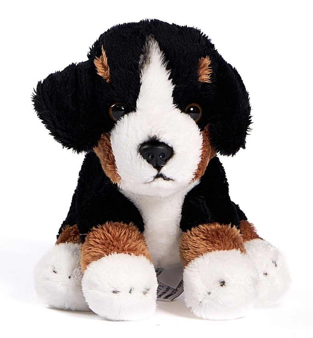 Peluche chiot Bouvier bernois assis Uni Toys