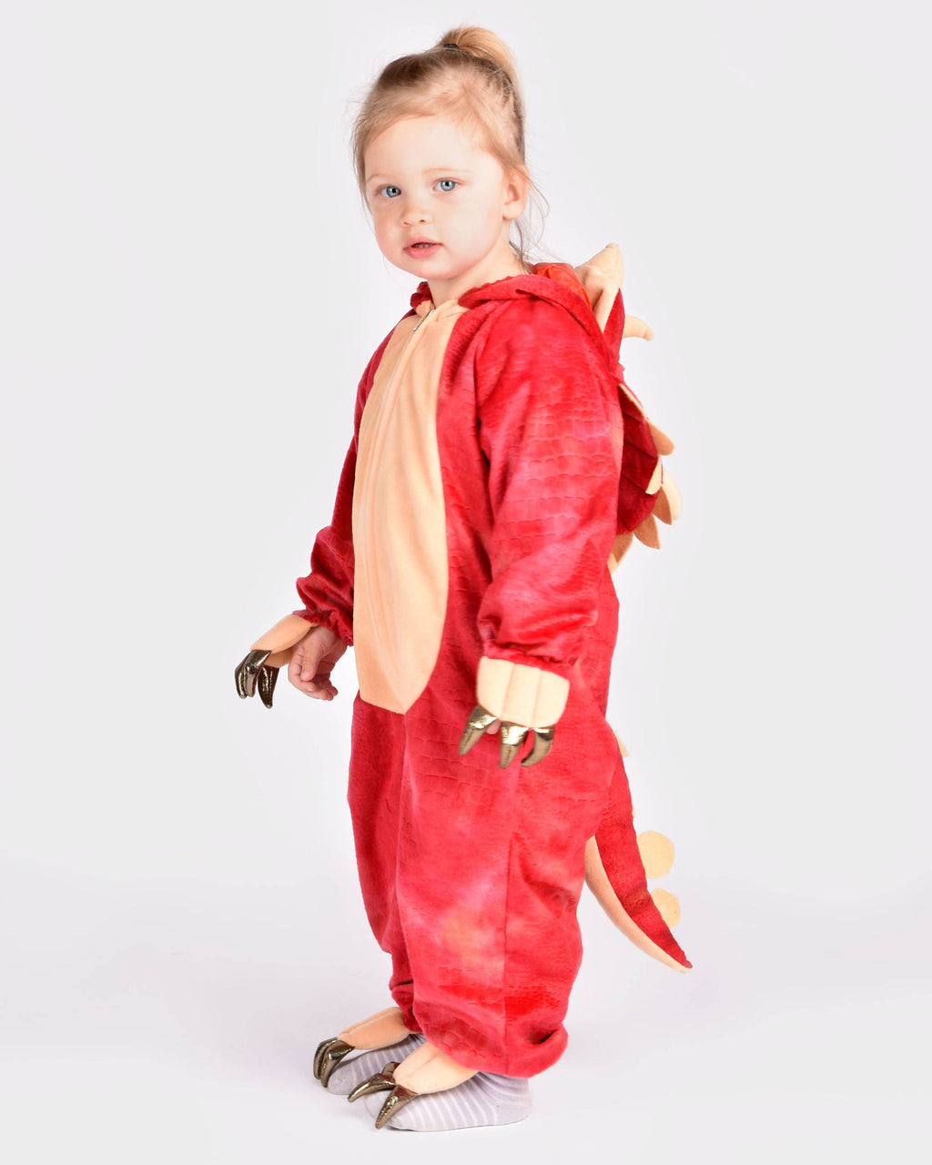 Combinaison dinosaure Tricératops pour enfants 4-6 ans (110-116 cm)