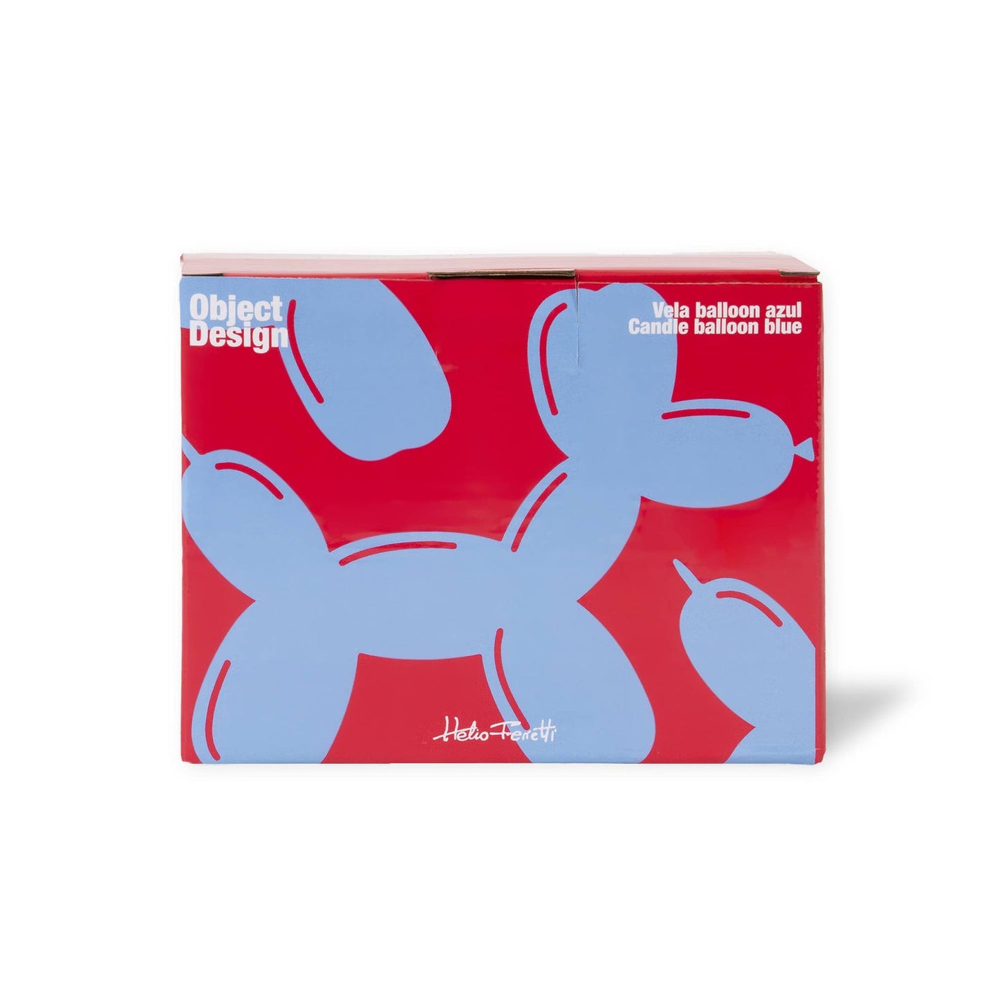 Bougie Chien Ballon Bleu