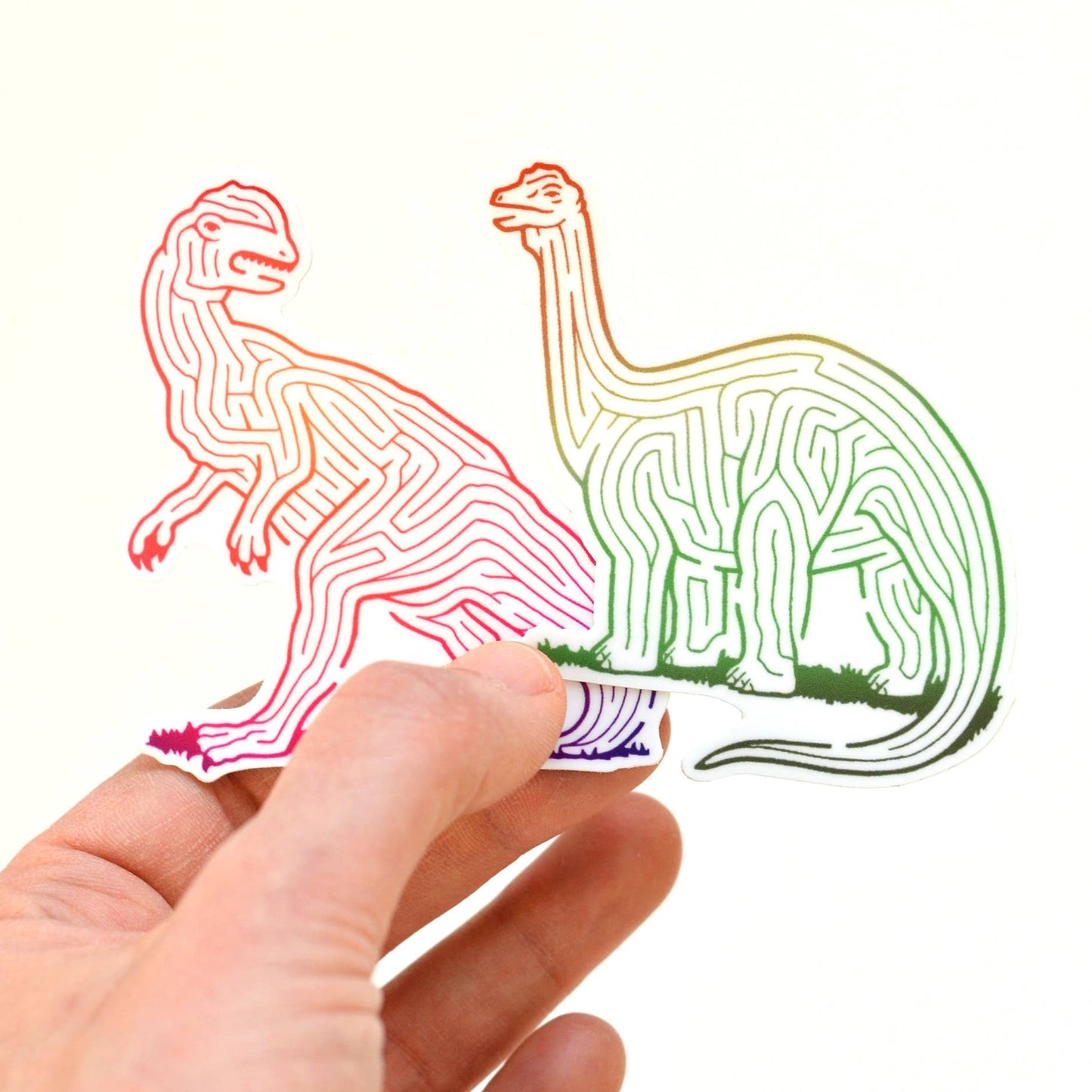 Sticker Dinosaure Labyrinthe Imaginary Animal CoinCaillerie