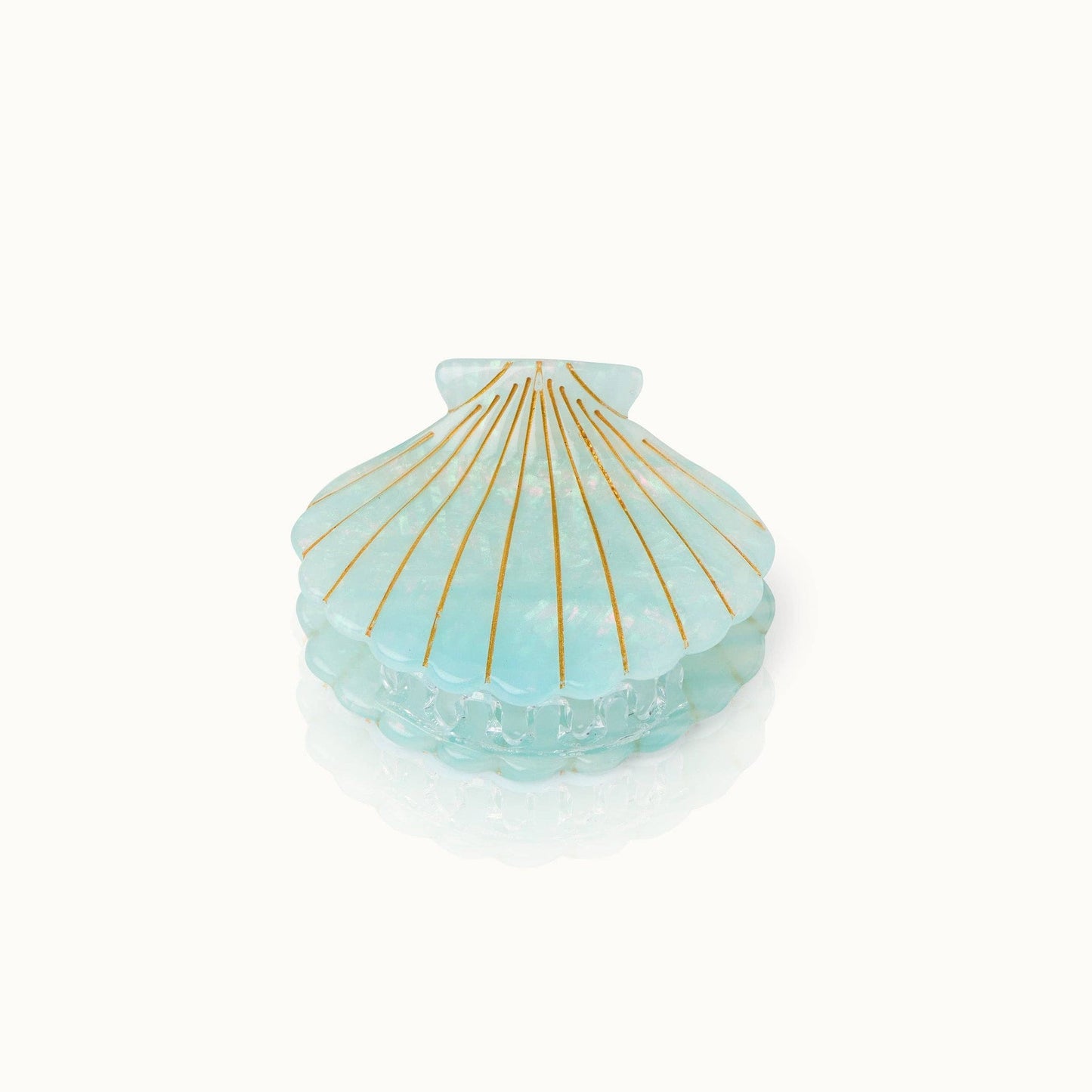 Pince à cheveux Coquillage Écume