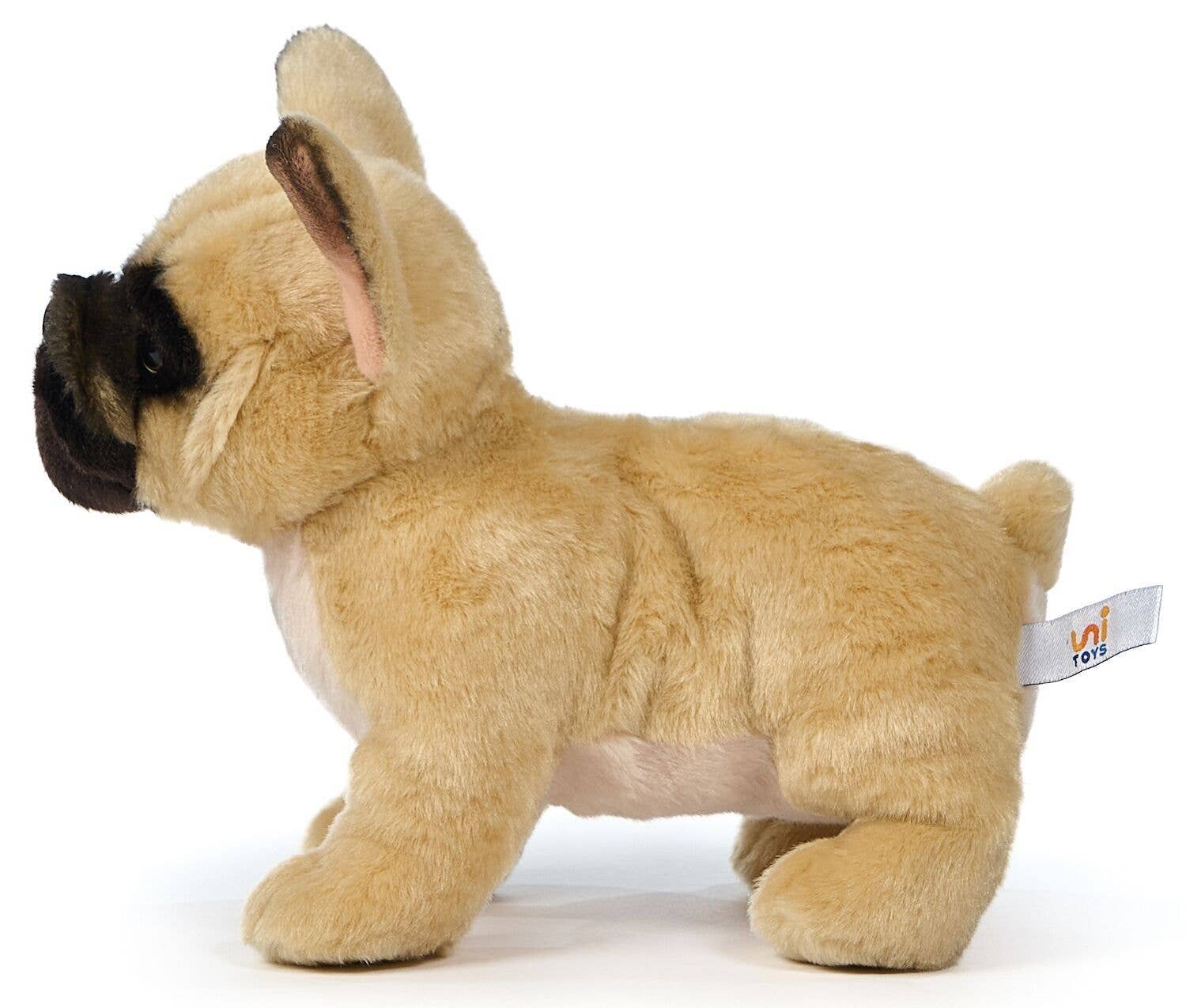 Peluche bouledogue français beige Uni Toys