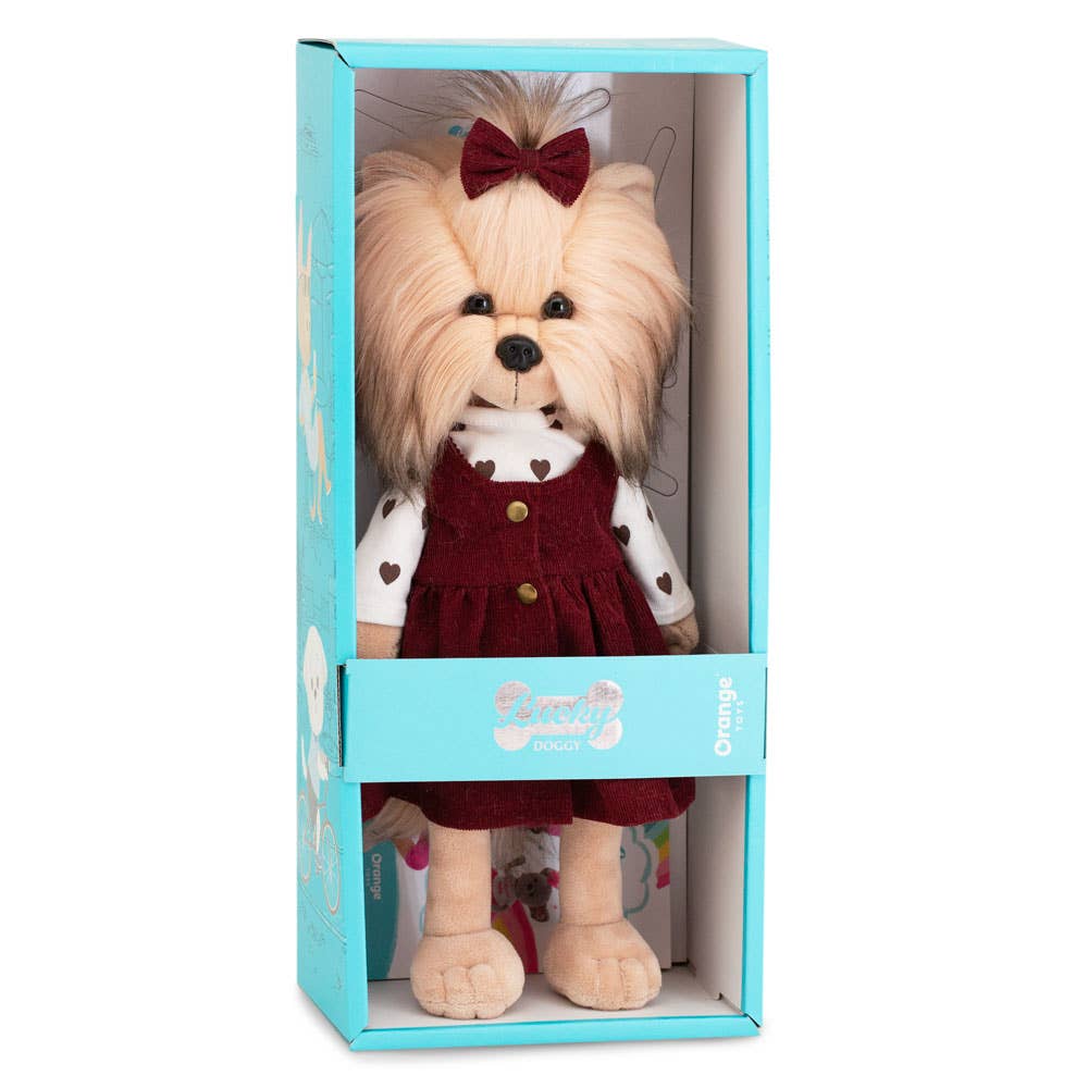 Poupée Chien Lucky Yoyo : Look décontracté