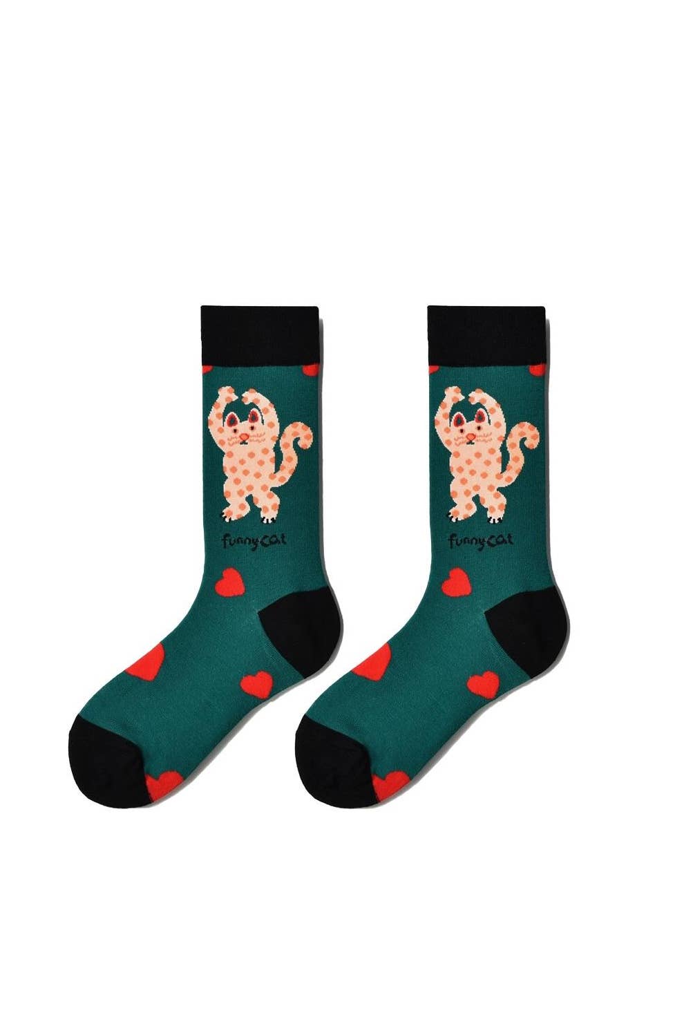 Chaussettes Chat “Funny Cat Love”