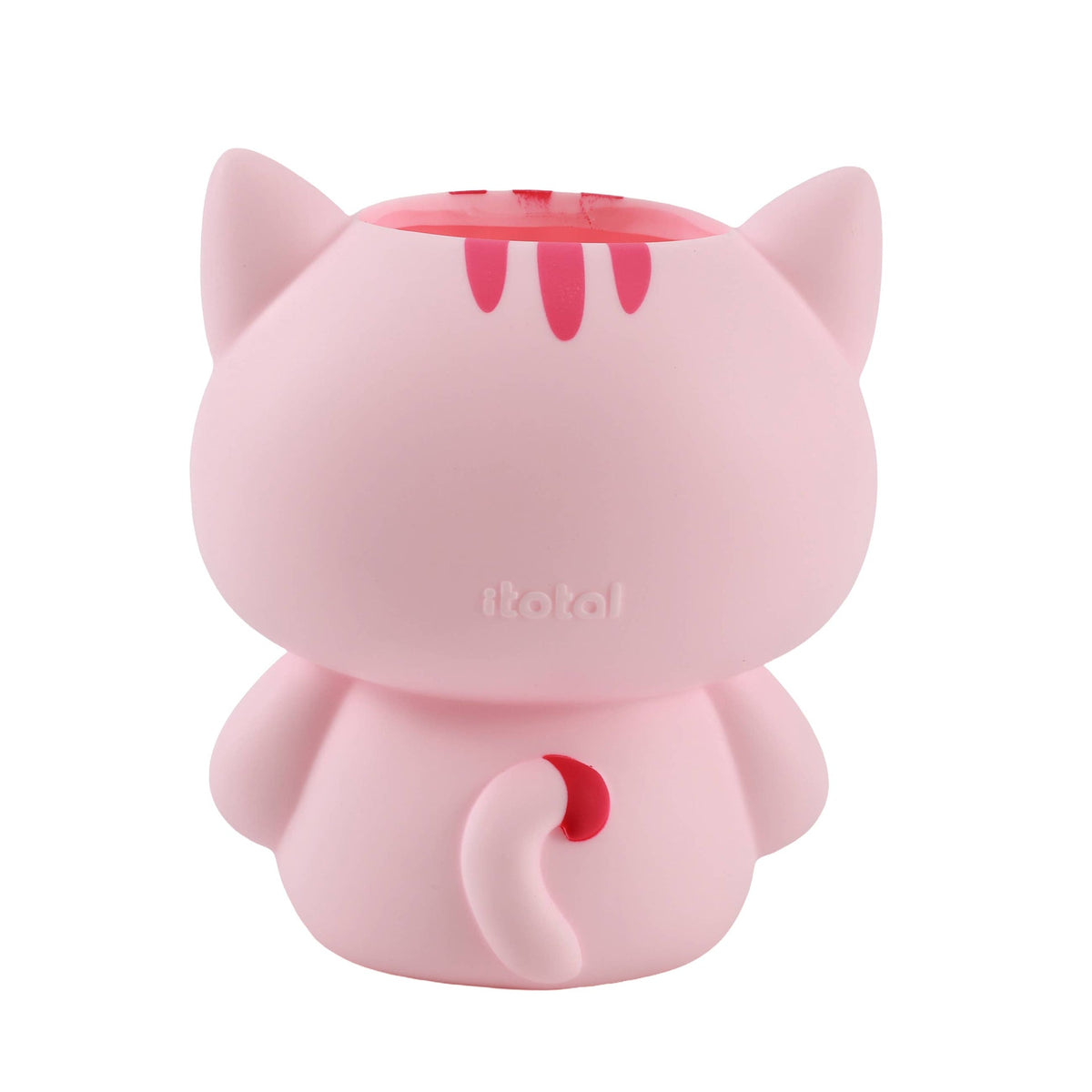 Porte-Stylo 3D Chat Rose