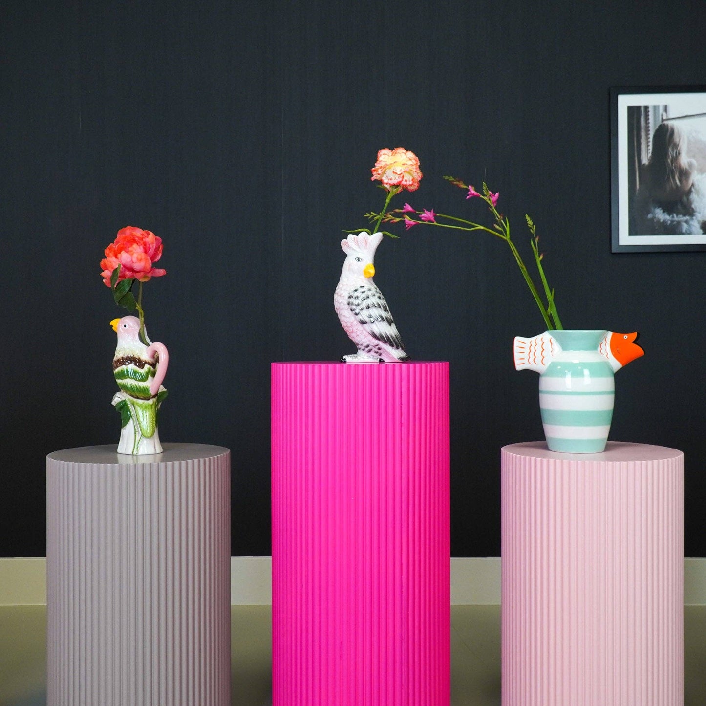 Vase Cacatoès