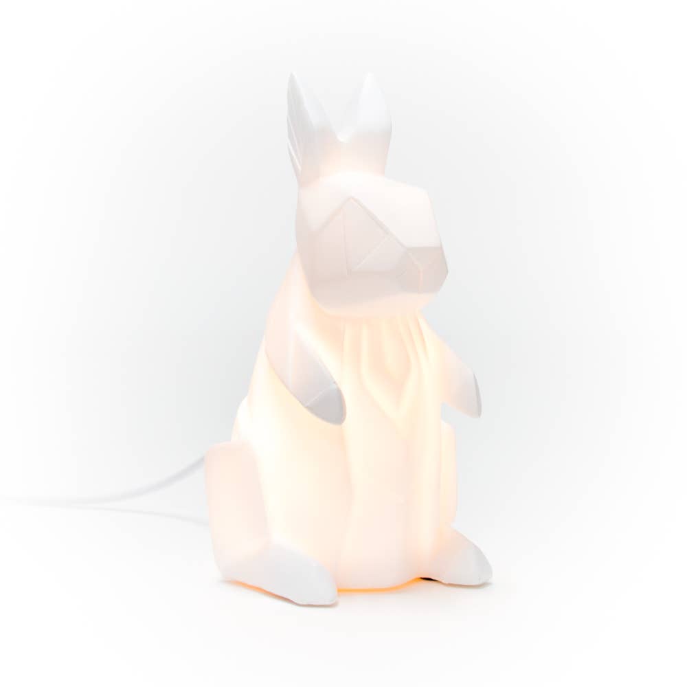 Lampe Géométrique Dinosaures & Lapin