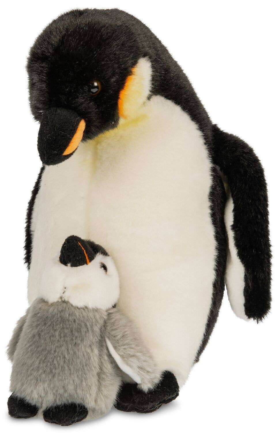 Peluche Pingouin empereur avec bébé