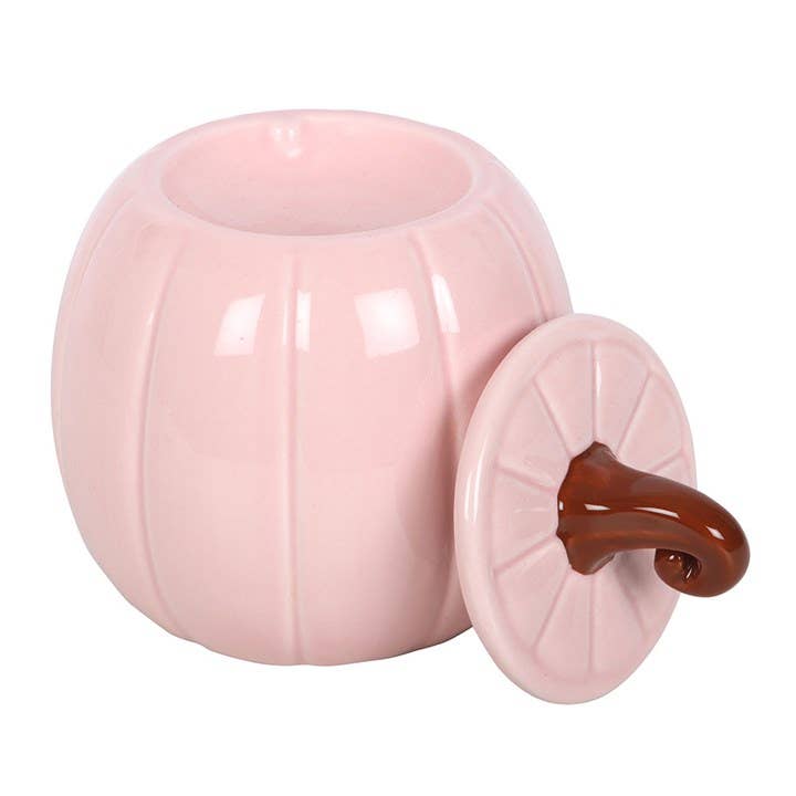 Brûle-parfum automnal citrouille rose m